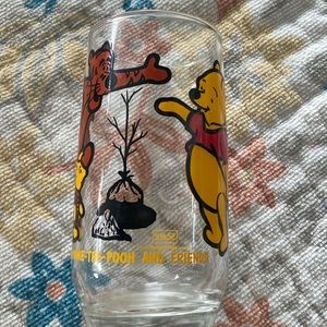 Winnie the Pooh and friends glass
